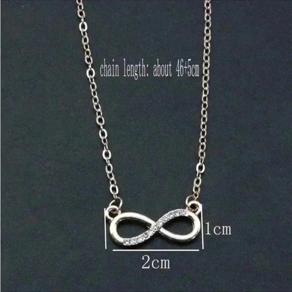⚠️Clearance Rose Gold Infinity Pendant Necklace - Picture 3 of 5